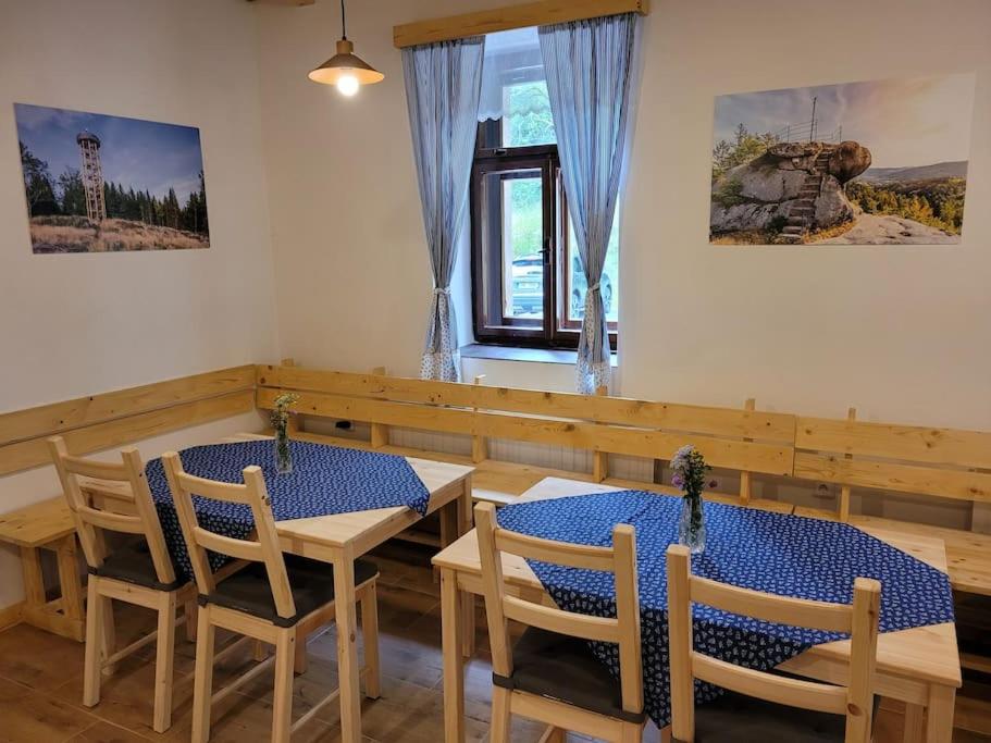 Restaurace v ubytování Chata Na Cvičence