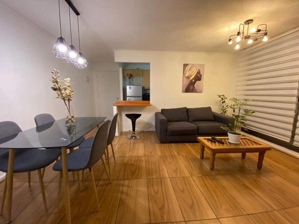 Posezení v ubytování Apartamento Céntrico