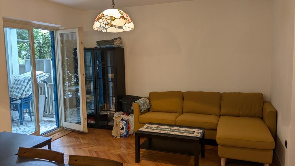 Posezení v ubytování Sea House N1