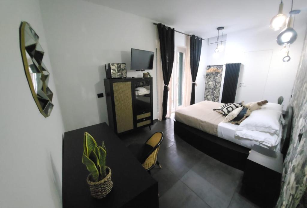 Postel nebo postele na pokoji v ubytování B&B Central Vasto