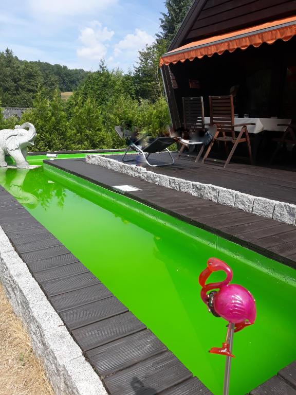Bazén v ubytování Haus Tsavo nebo v jeho okolí