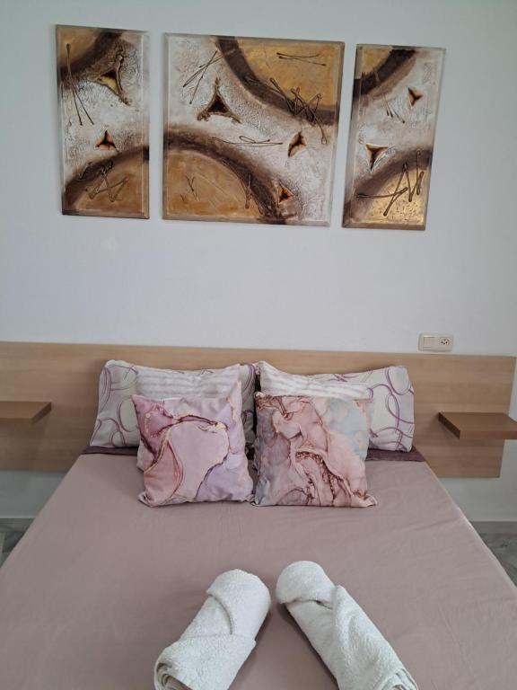 Posteľ alebo postele v izbe v ubytovaní Apartamento Azahar Fibes con garaje gratis