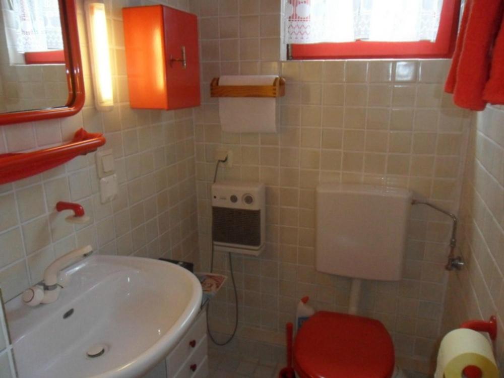 Koupelna v ubytování Haus Tsavo
