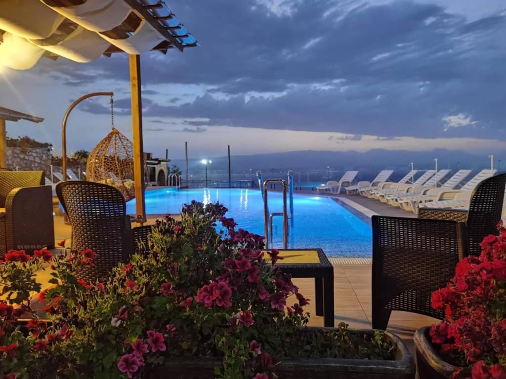 Πισίνα στο ή κοντά στο Villa Stefan Ohrid