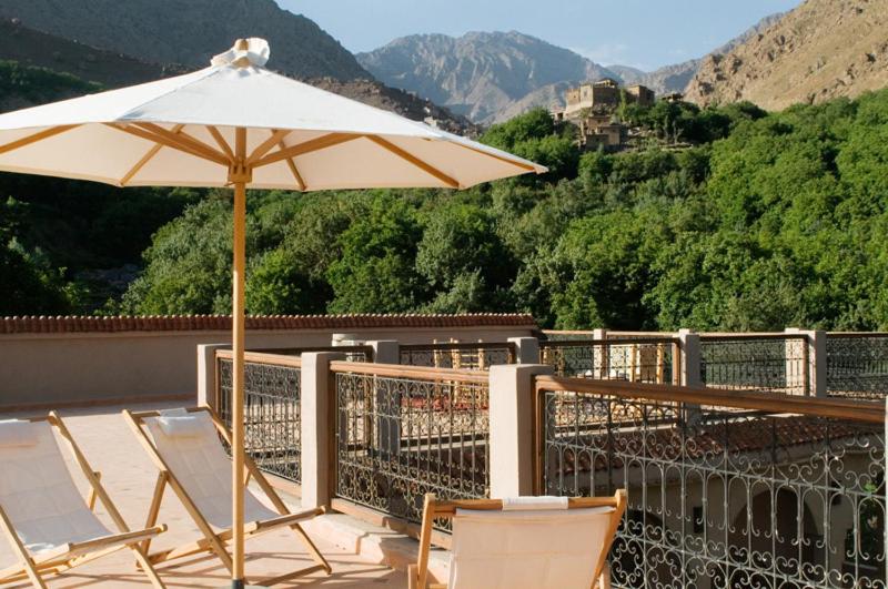 Nespecifikovaný výhled na hory nebo výhled na hory při pohledu z bed and breakfast
