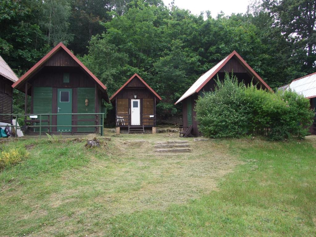 Zahrada ubytování Pension Skalka