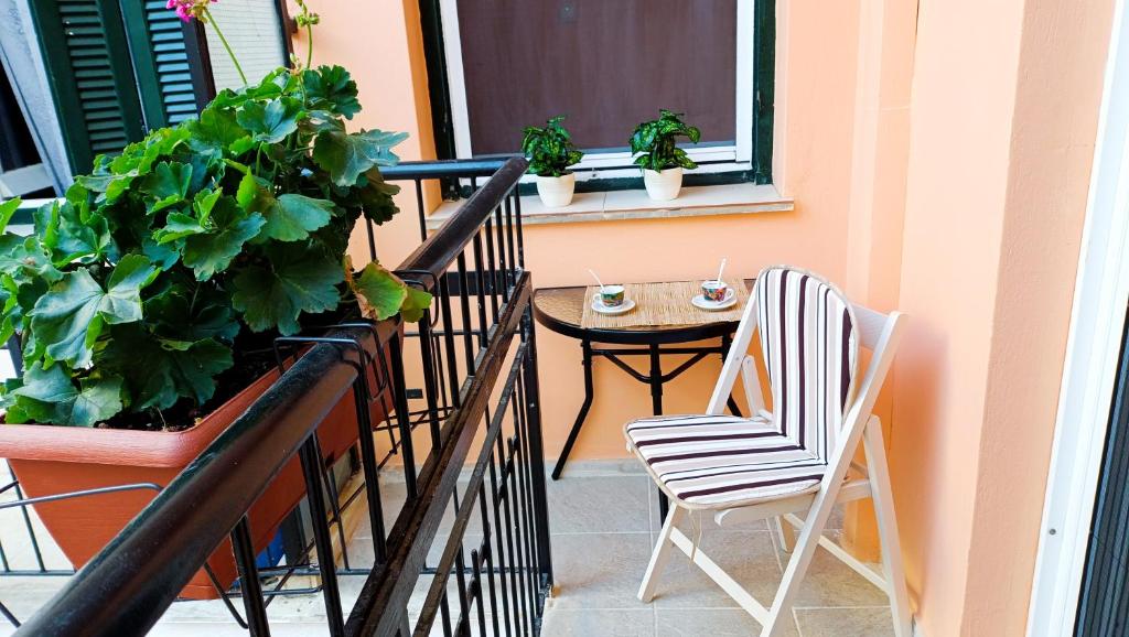 Balkón nebo terasa v ubytování Coolio's home
