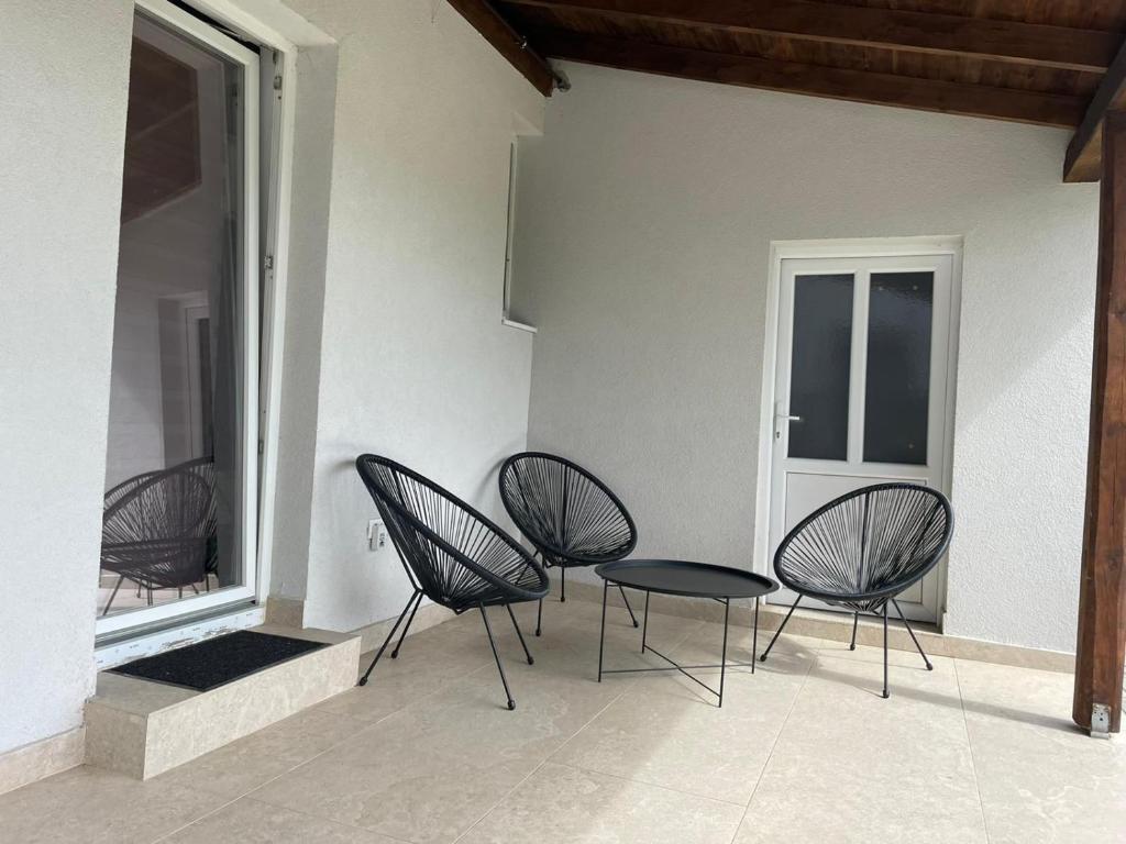 Posezení v ubytování BIA Twin House
