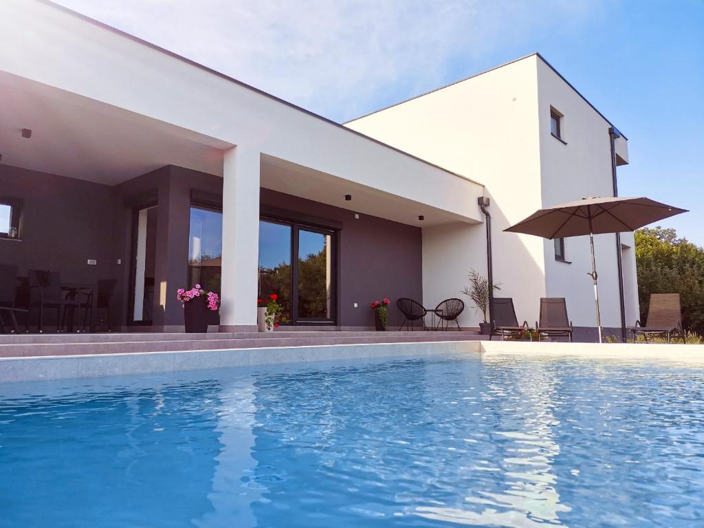 Πισίνα στο ή κοντά στο Villa DaLi Pomer