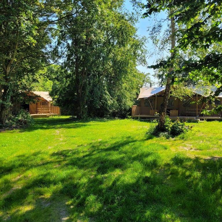 Zahrada ubytování Ecolodges De Dreef