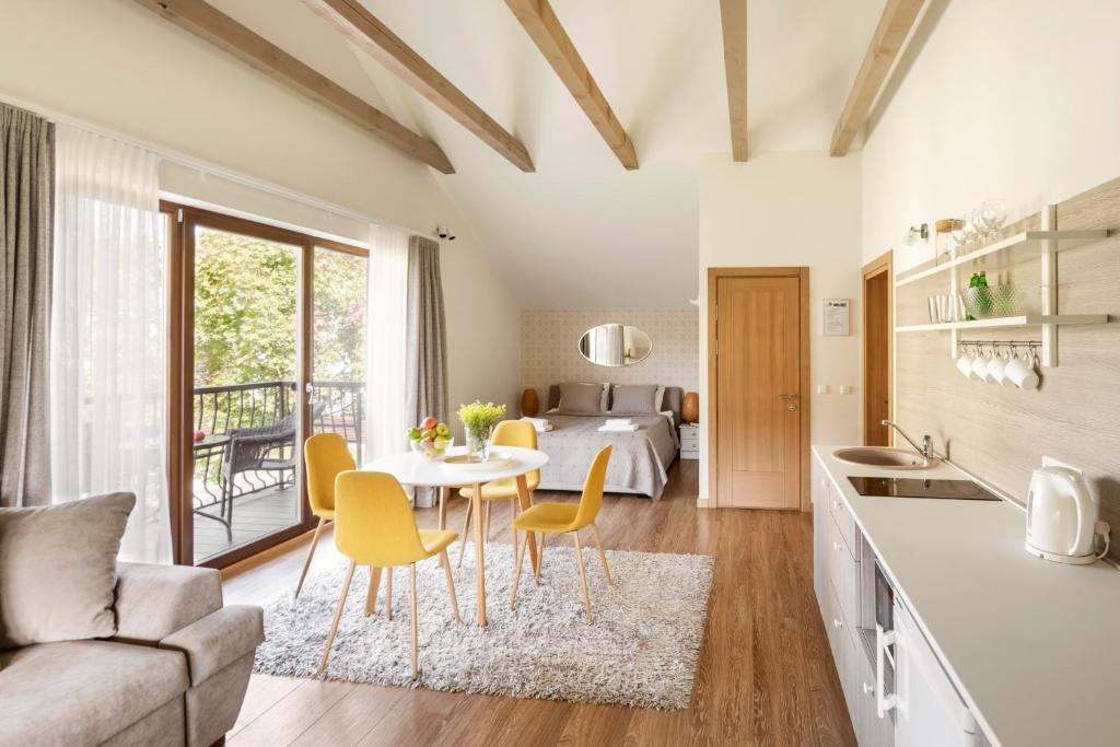 Et opholdsområde på Vila Epušė