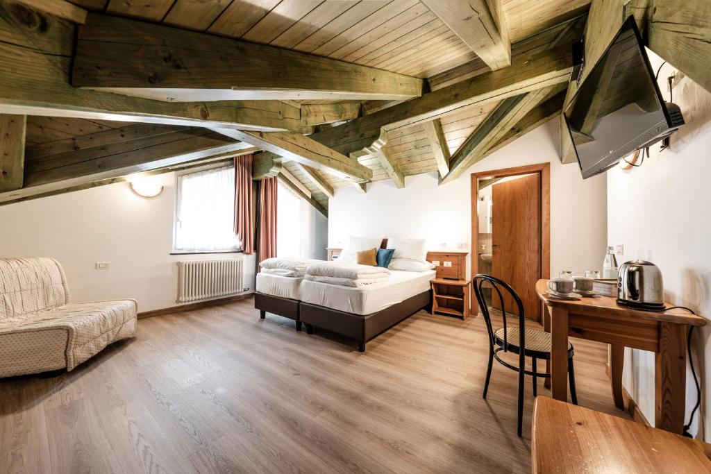 Posezení v ubytování Hotel La Noria