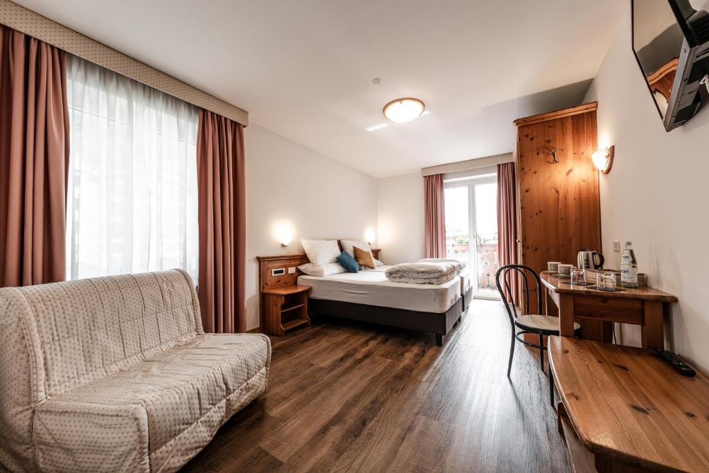 Postel nebo postele na pokoji v ubytování Hotel La Noria