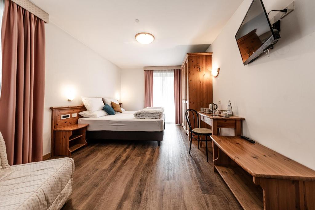 Postel nebo postele na pokoji v ubytování Hotel La Noria