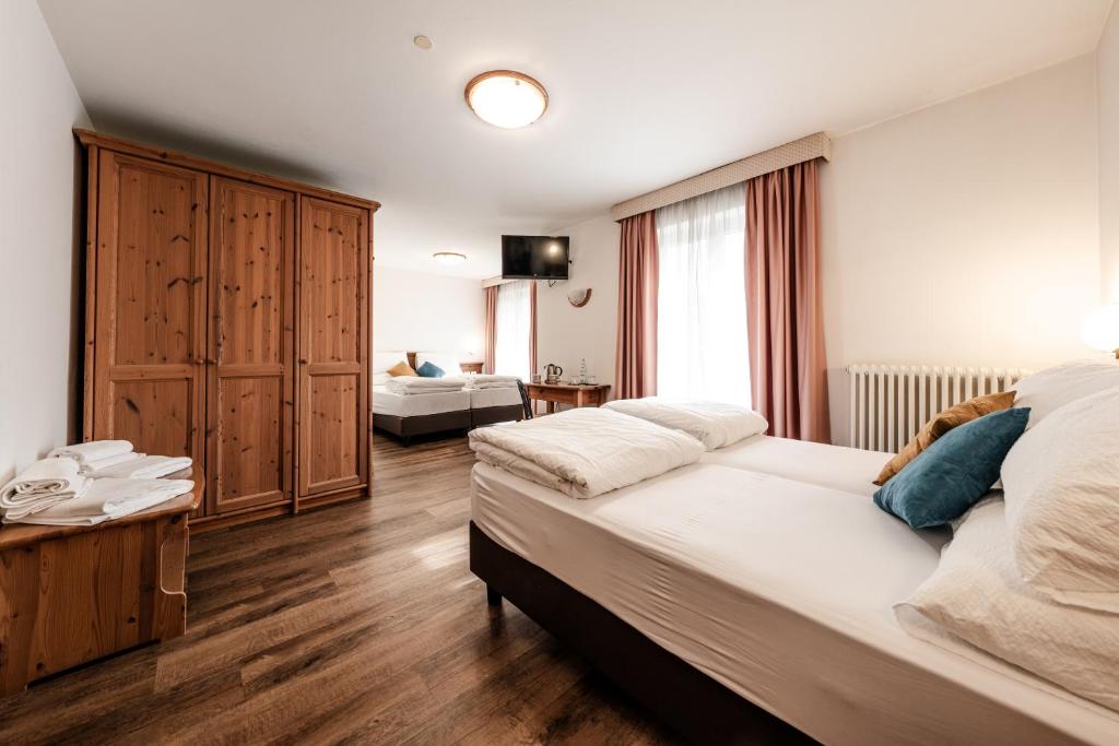 Postel nebo postele na pokoji v ubytování Hotel La Noria