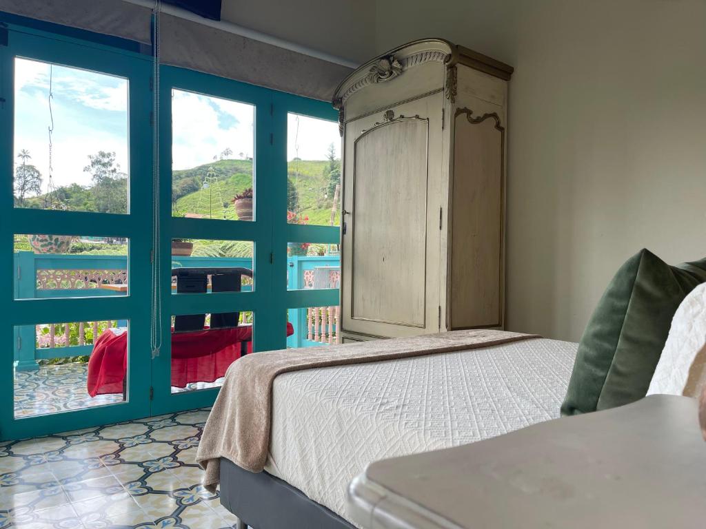 Postel nebo postele na pokoji v ubytování Hotel Lago Valdivia