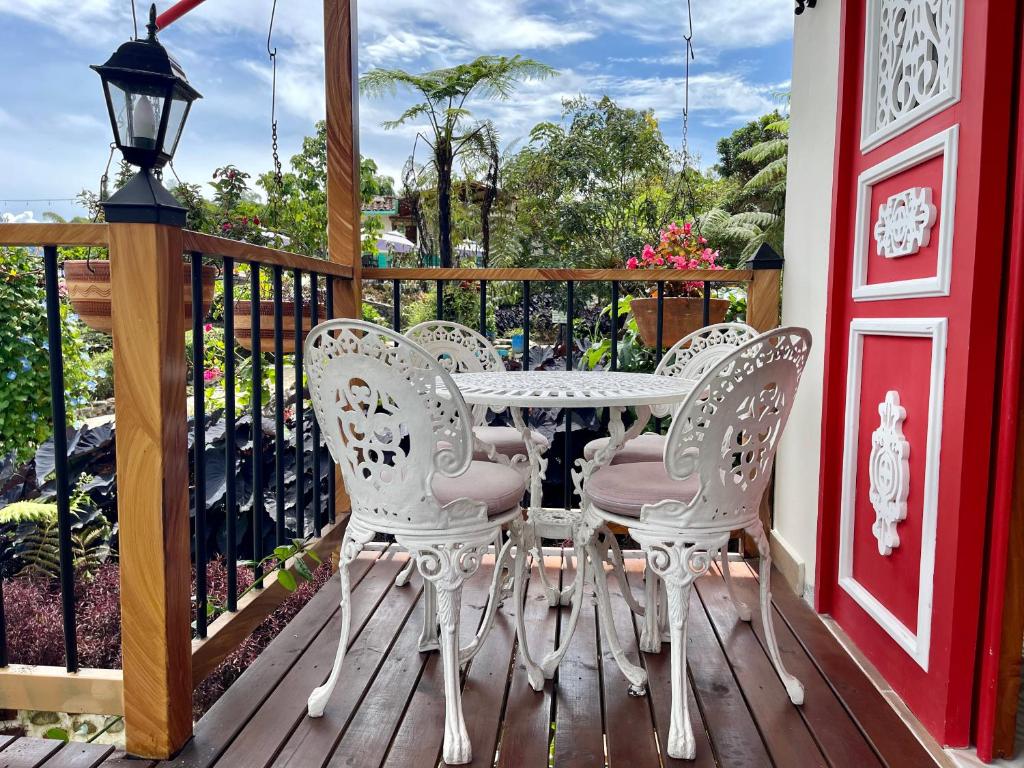 Balkón nebo terasa v ubytování Hotel Lago Valdivia