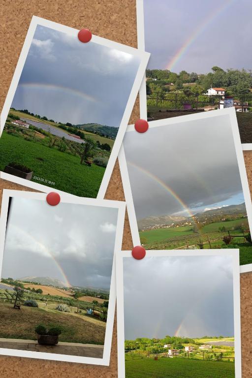 Paesaggio naturale nelle vicinanze del bed & breakfast