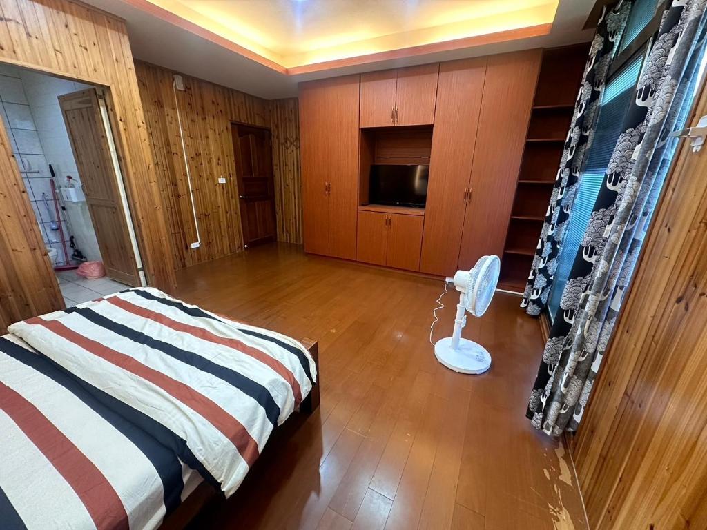 Postel nebo postele na pokoji v ubytování New Fox Guest House
