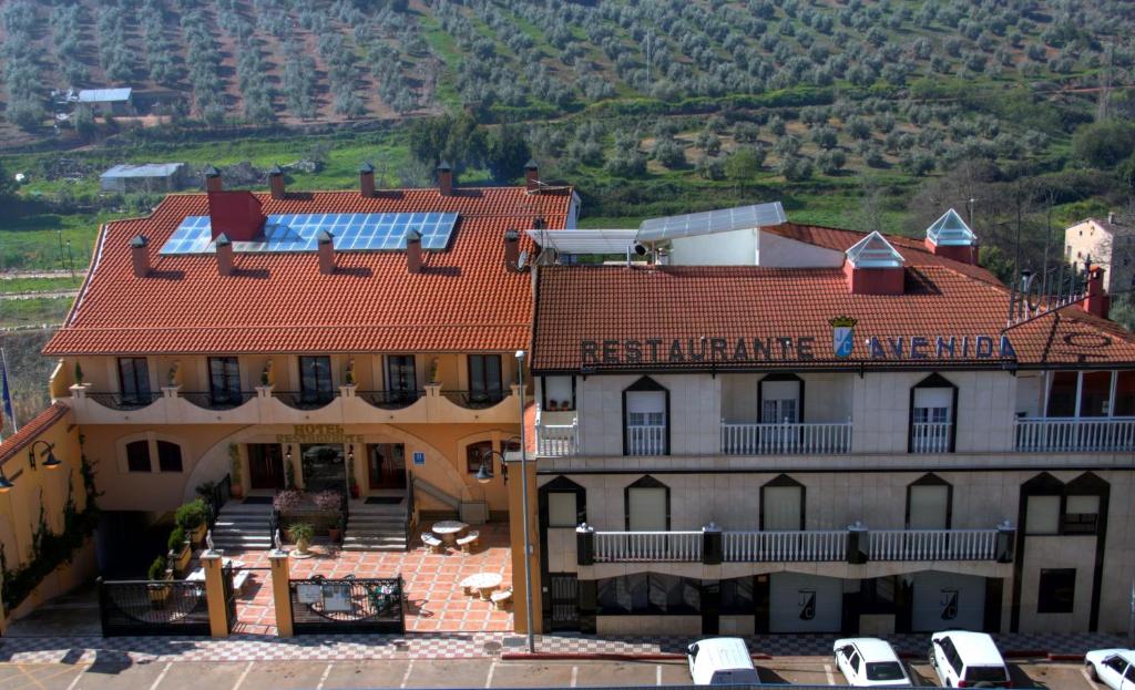 Budova, kde se hotel nachází