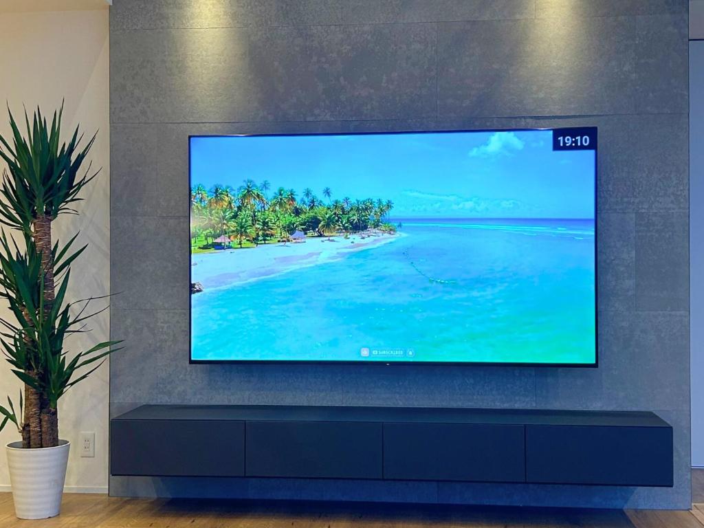 TV a/nebo společenská místnost v ubytování ReluVilla