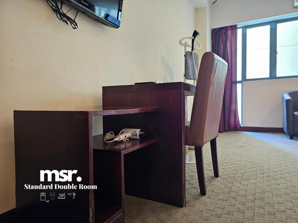 TV a/nebo společenská místnost v ubytování Kota Kinabalu City Ensuite at SCSP Ming Garden