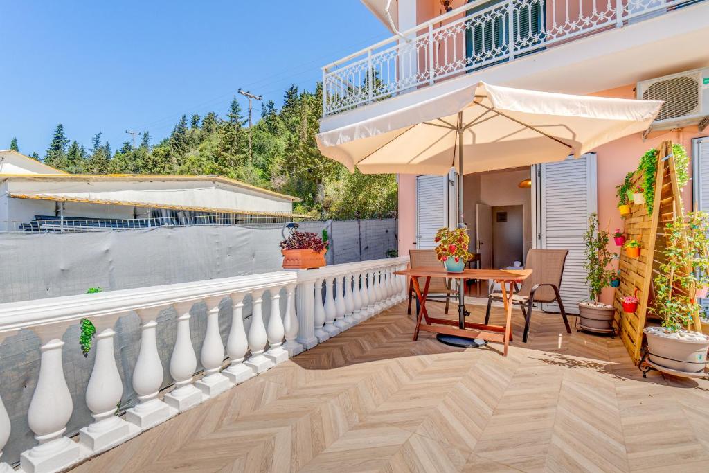 Balkón nebo terasa v ubytování Maestro Apartment