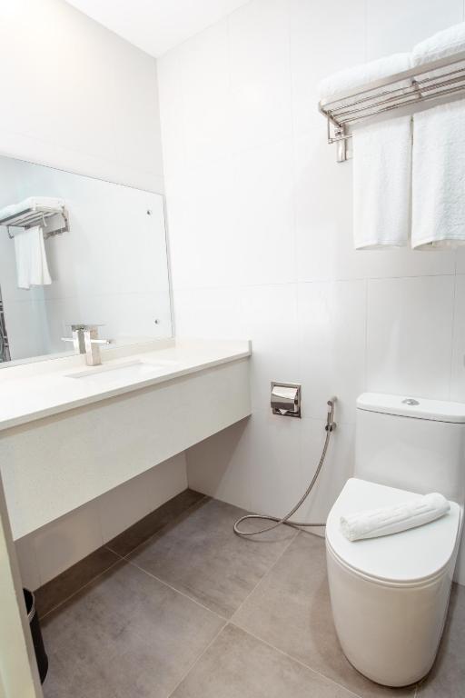 Koupelna v ubytování Hamersons Hotel CDO