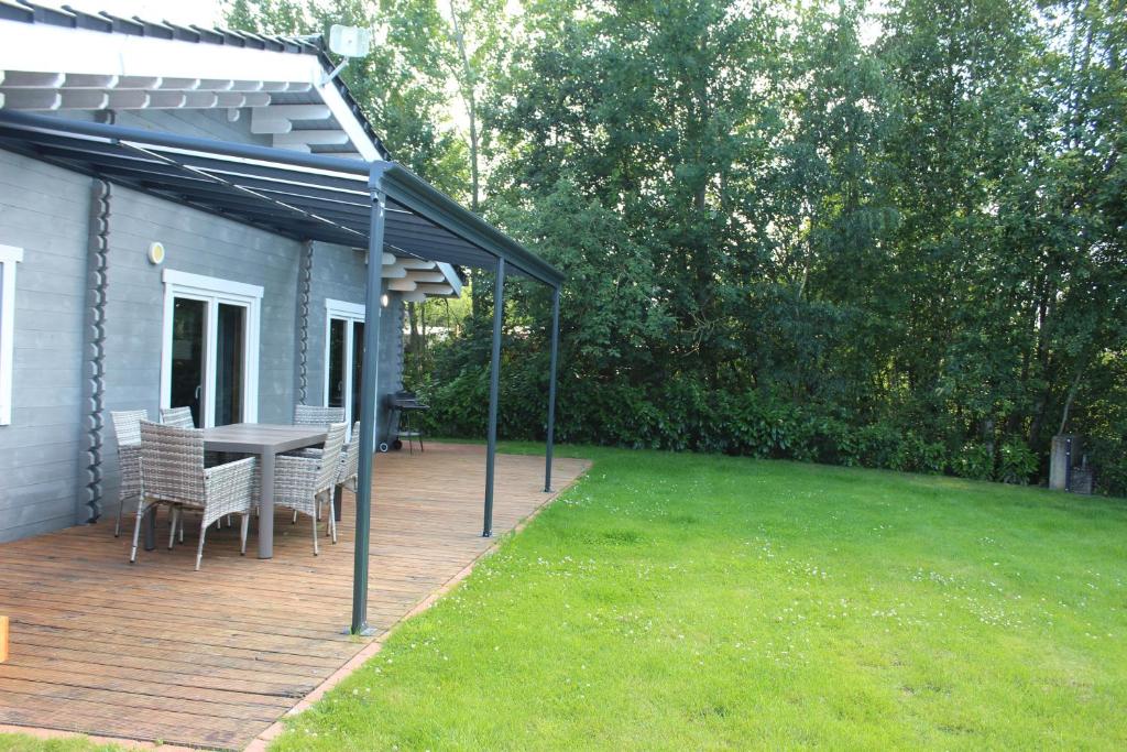 Zahrada ubytování Ferienhaus Harmonie, Sauna,Seeblick, familienfreundlich