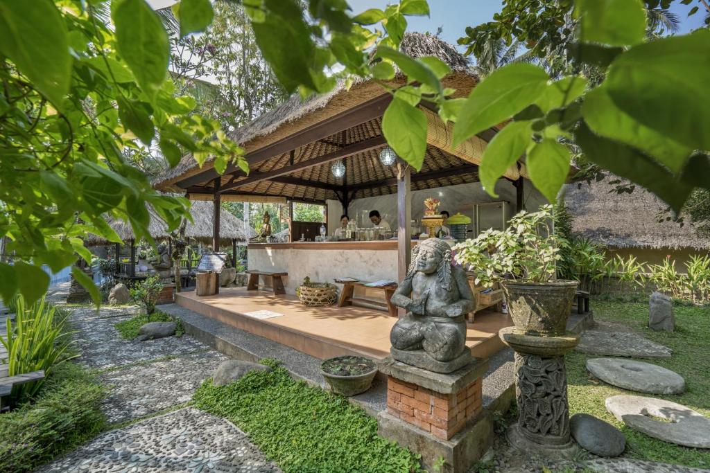 Zahrada ubytování Ubud Sari Health Resort