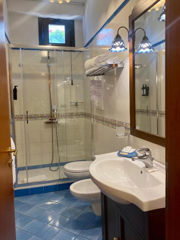 Ванная комната в Bed & Breakfast Casa Anna Rita