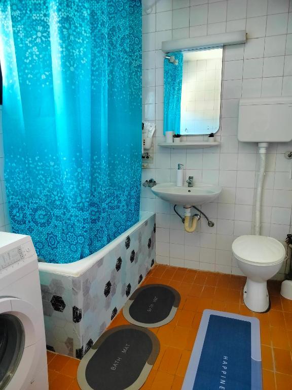 Koupelna v ubytování Apartman Ana