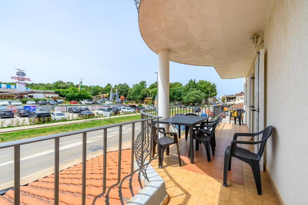 Balkón nebo terasa v ubytování Ven Apartmani