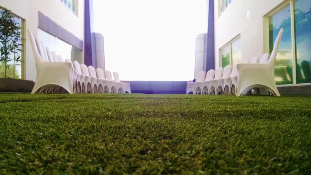 Zahrada ubytování Hotel Vijay Elanza