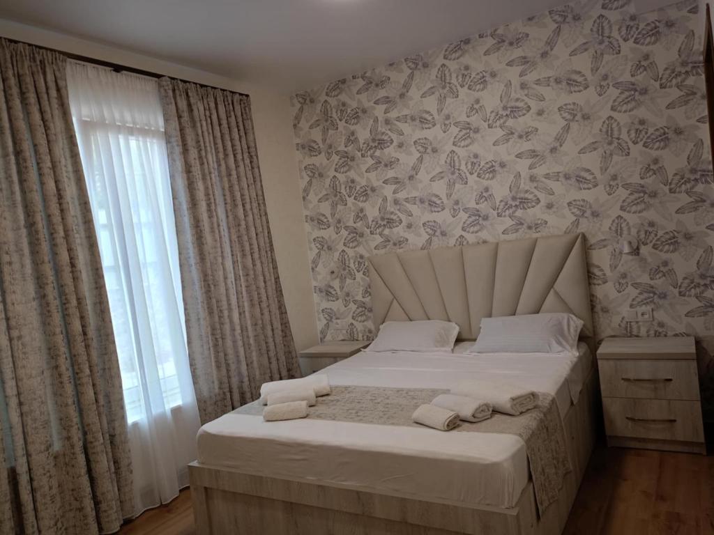 Letto o letti in una camera di Panorama RABATI
