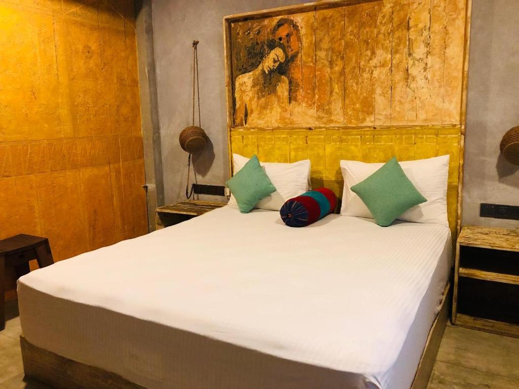 Postel nebo postele na pokoji v ubytování White Moon Resort