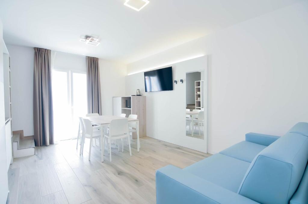 TV a/nebo společenská místnost v ubytování Marina Palace Hotel 4 stelle S