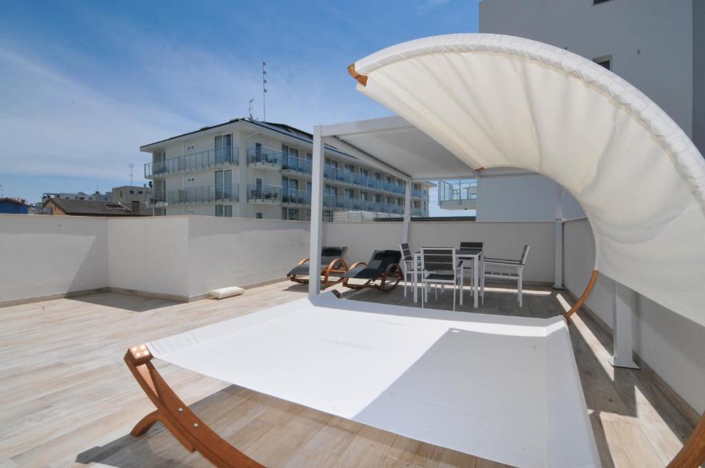 Balkón nebo terasa v ubytování Marina Palace Hotel 4 stelle S