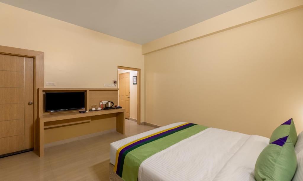 Kuchyň nebo kuchyňský kout v ubytování Treebo Nestlay Rooms, Nungambakkam