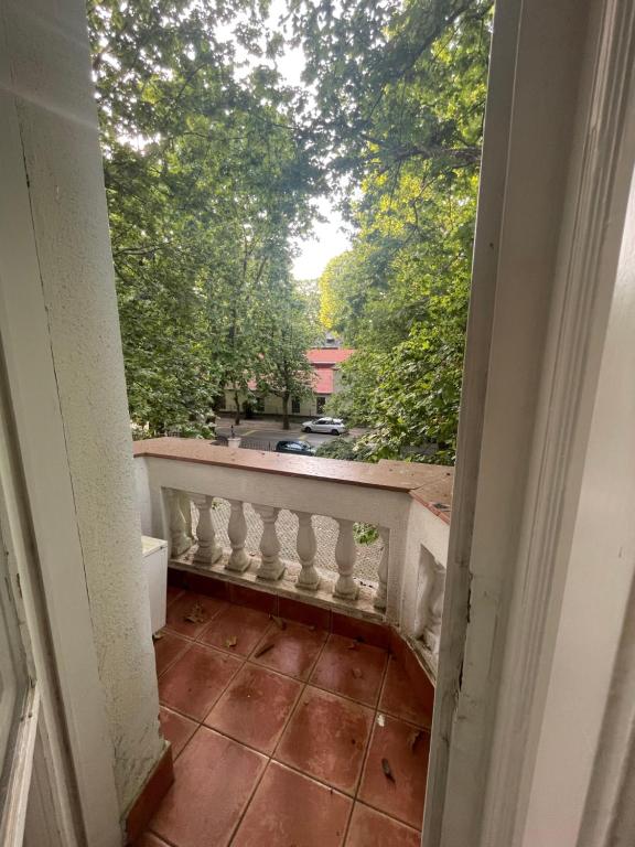 Balkón nebo terasa v ubytování Jókai Villa