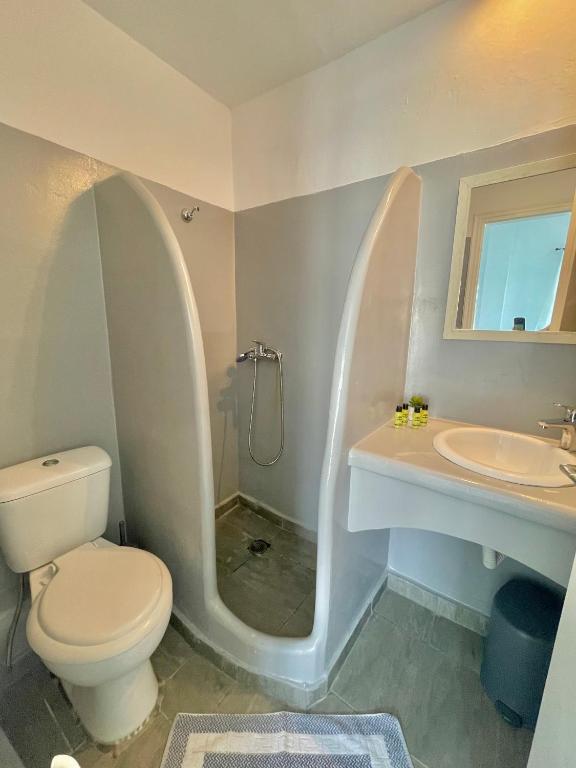 Koupelna v ubytování SunDreams rooms