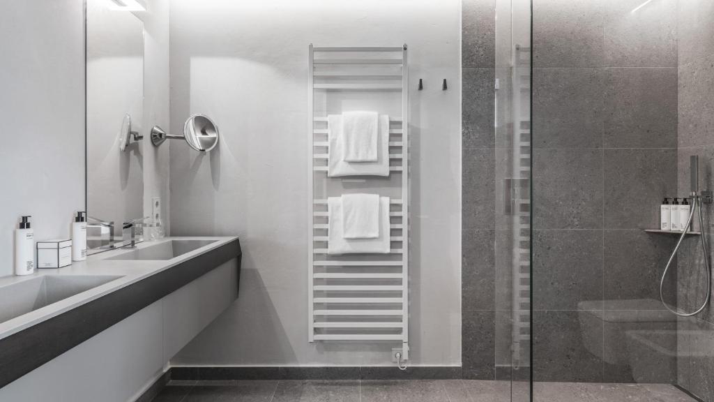 Koupelna v ubytování Arua Private Spa Villas