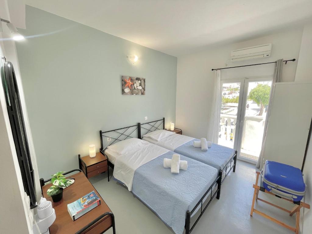 Postel nebo postele na pokoji v ubytování SunDreams rooms