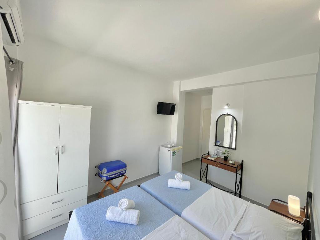 Postel nebo postele na pokoji v ubytování SunDreams rooms