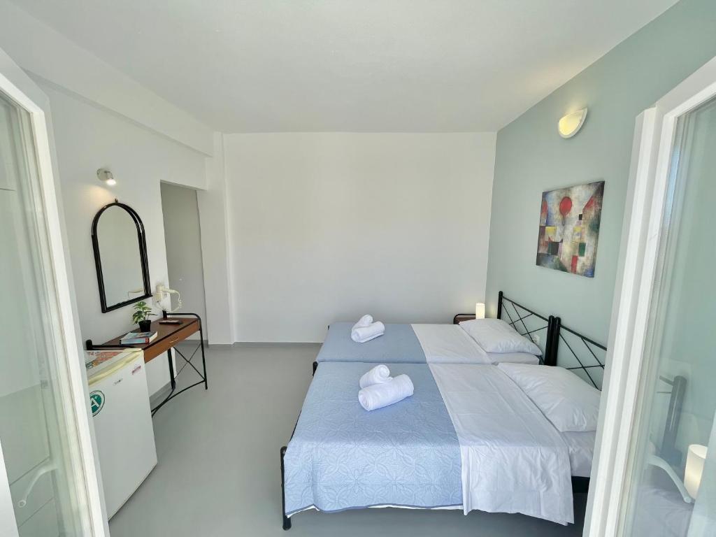Postel nebo postele na pokoji v ubytování SunDreams rooms