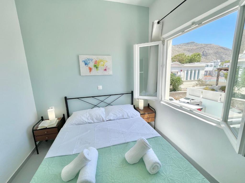Nespecifikovaný výhled na hory nebo výhled na hory při pohledu z aparthotelu
