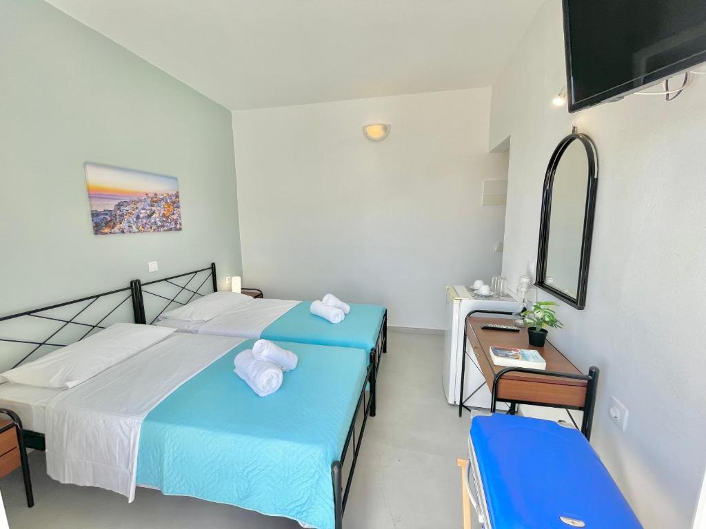 Postel nebo postele na pokoji v ubytování SunDreams rooms