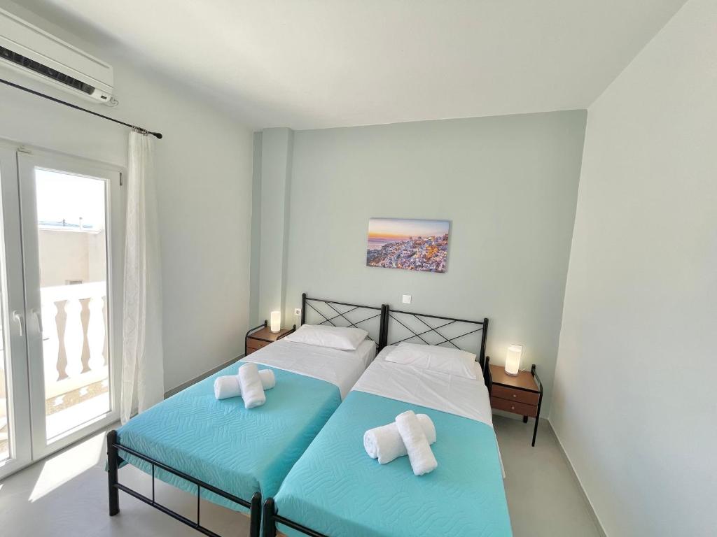 Postel nebo postele na pokoji v ubytování SunDreams rooms