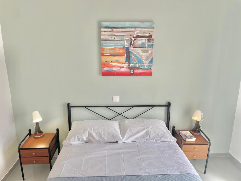 Postel nebo postele na pokoji v ubytování SunDreams rooms
