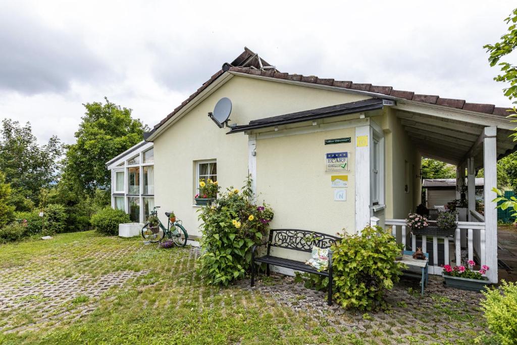 En have udenfor Ferienhaus Christina